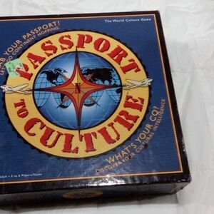 Passport to Culture Board Game - Blue and Yellow